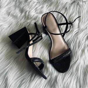 Black Block Heels